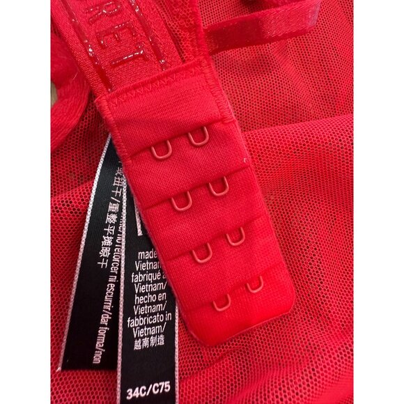 Women's Victoria's Secret Lace High Neck Bra, size 34C - Picture 14 of 14